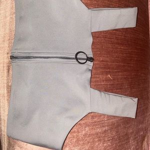 Alo fast bra in sterling size small